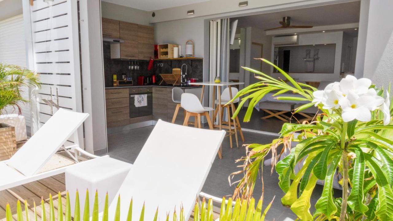 Official Page "Residence Bleu Marine" - Sea View Apartments & Studios - Saint-Martin French Side แกรนด์เคส ภายนอก รูปภาพ