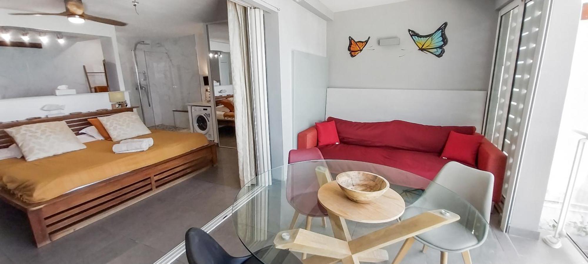 Official Page "Residence Bleu Marine" - Sea View Apartments & Studios - Saint-Martin French Side แกรนด์เคส ภายนอก รูปภาพ